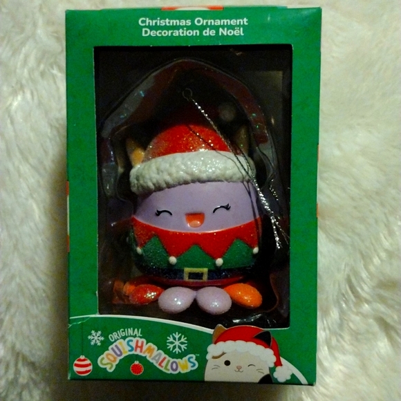 Octopus Squishmallow Christmas Ornament - Picture 1 of 5